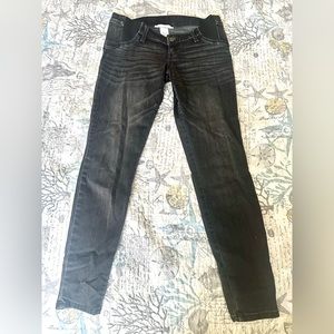 Liz Lange Jeggings Gently Used Side Panel Stretchy Maternity Jeans Pants- Size 6